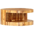 Round Coffee Table Solid Sheesham Wood P36791