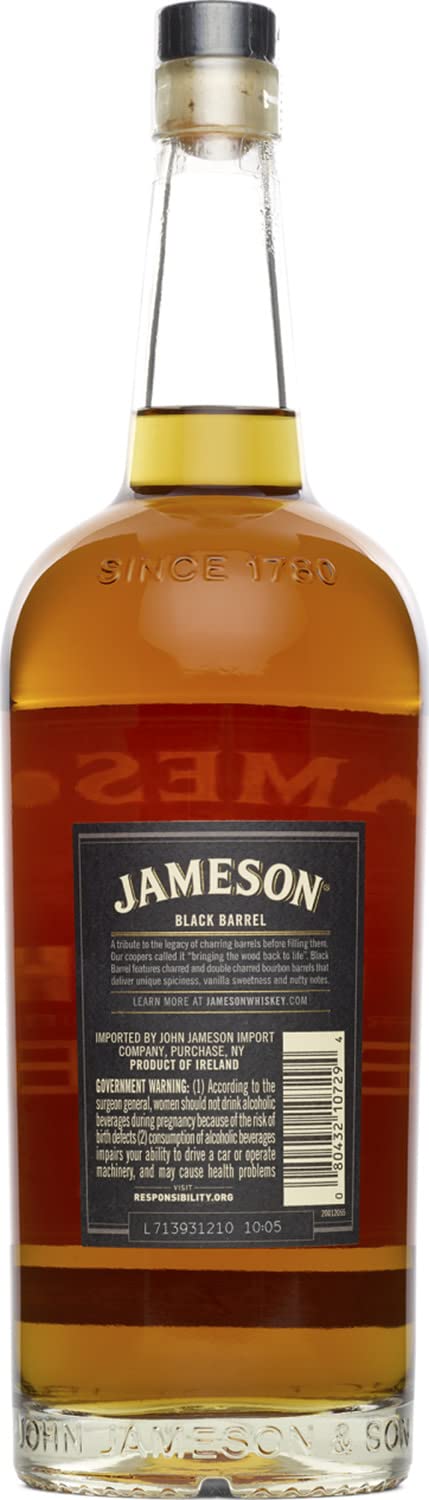 Black Barrel Irish Whiskey 750ml E842007