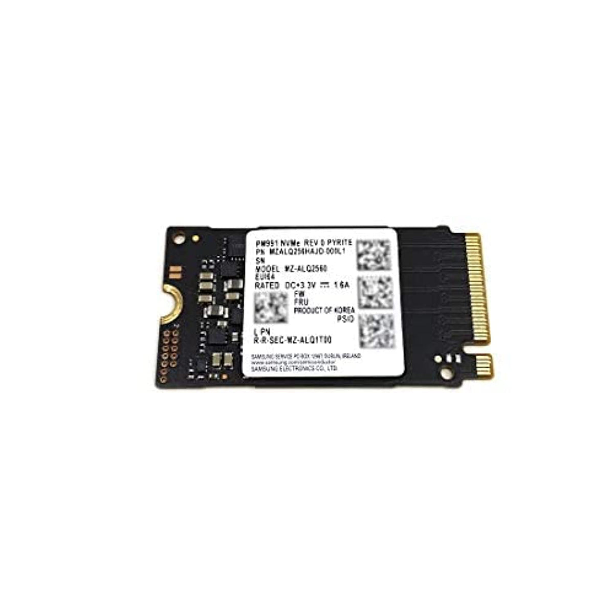 256GB M.2 2242 PCIe 3.0 x4 NVMe Solid State Drive B8376