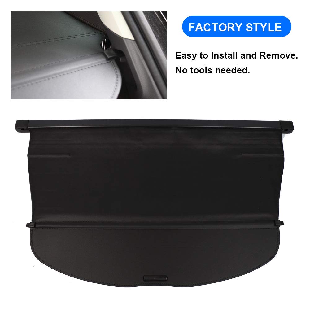 Cargo Cover for Nissan X-Trail Rogue 2014-2020 Rear Trunk Shade E171577