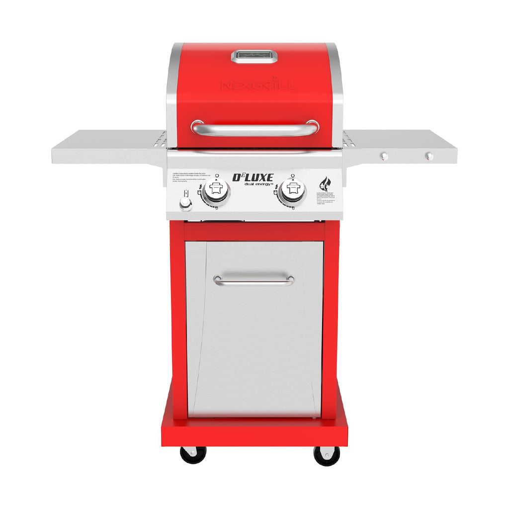 2 Burner Gas Grill with Foldable Shelves I6380