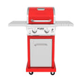 2 Burner Gas Grill with Foldable Shelves I6380