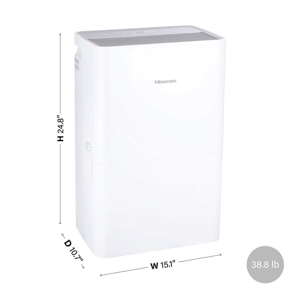 50-Pint Portable Dehumidifier G645576
