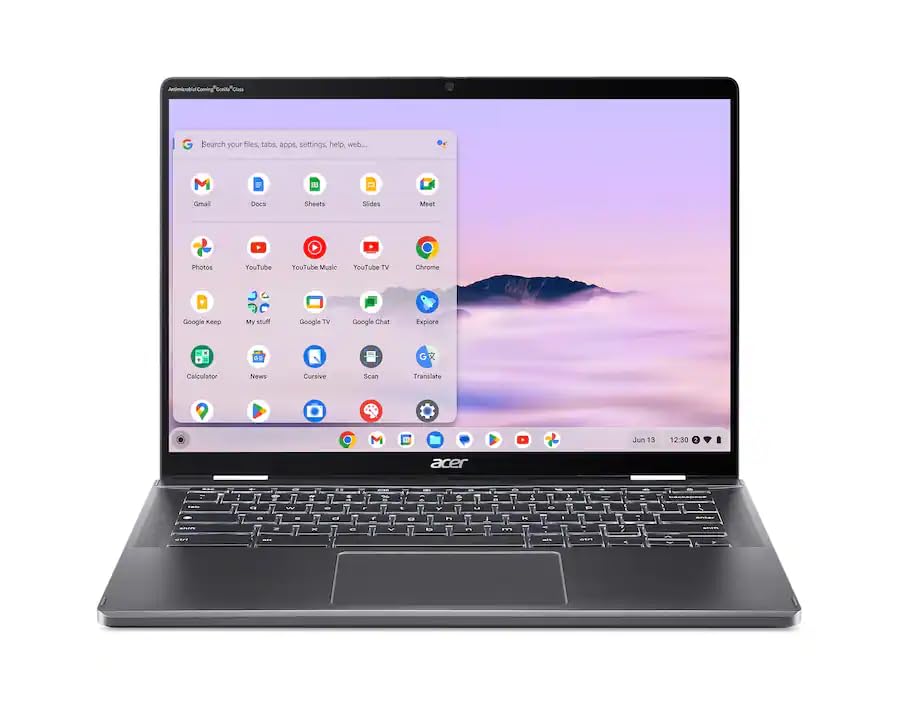 14" Touchscreen Laptop Intel Core Ultra 5 8GB RAM 256GB SSD Chrome OS O174676