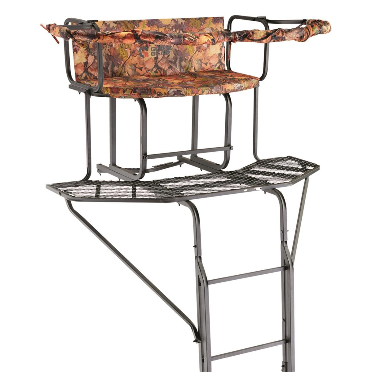 20' 2-Man Ladder Tree Stand with Hunting Blind T100258