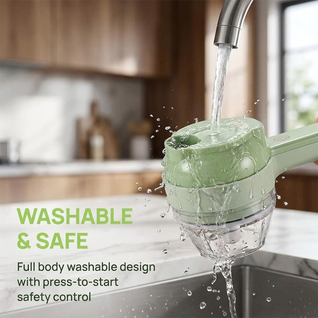 4 in 1 Handheld Electric Vegetable Cutter G860