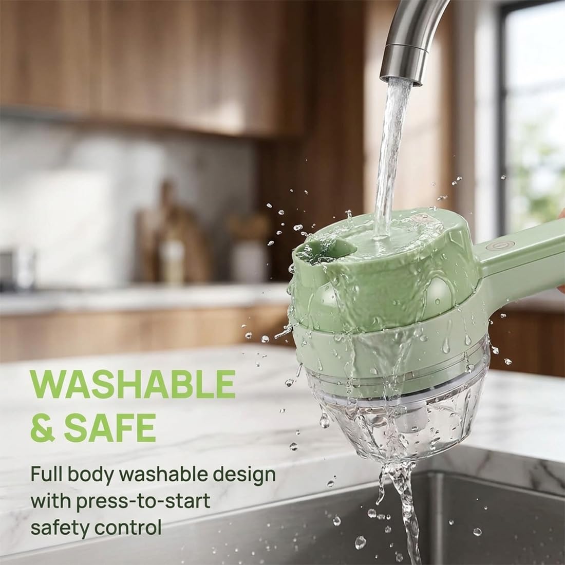 4 in 1 Handheld Electric Vegetable Cutter G860