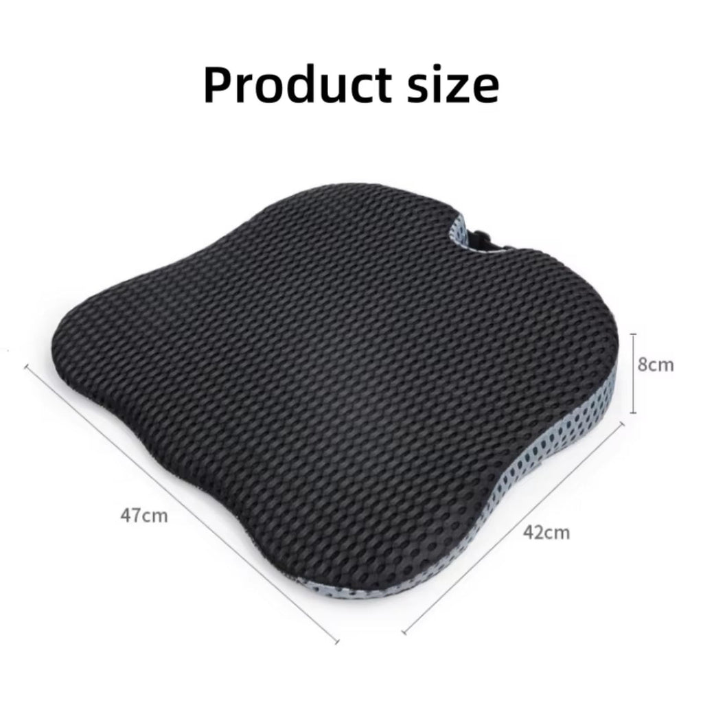 Black Memory Foam Car Seat Booster Cushion A608
