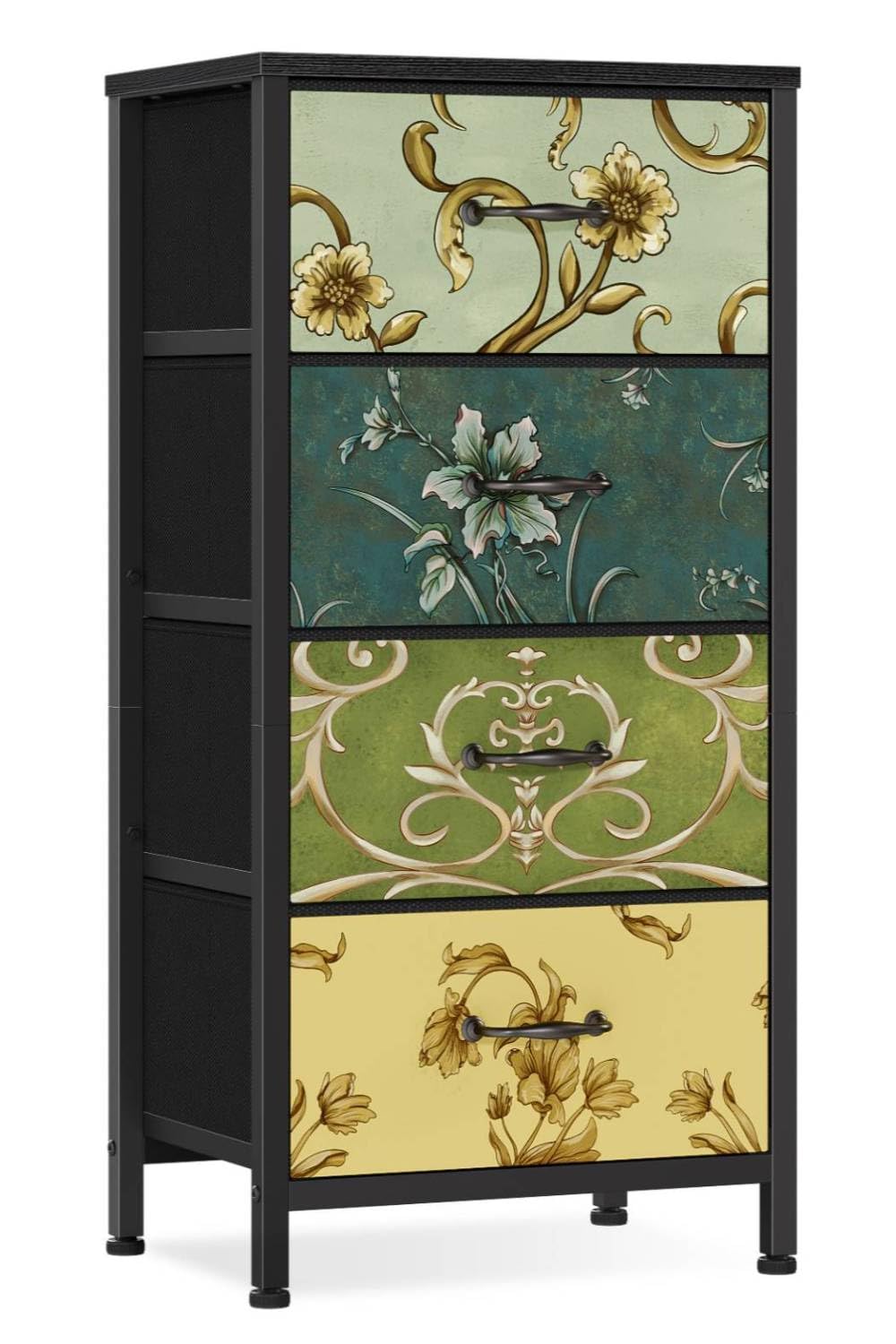 4 Drawer Fabric Dresser S415432