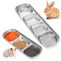 Stainless Multi-Grid Divided Feeding Tray 2 Pack F41835