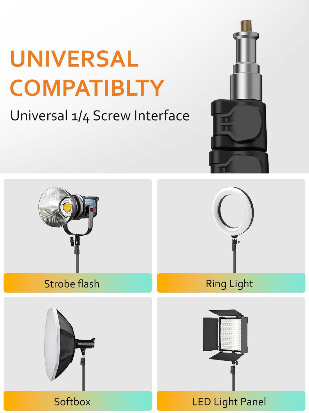 1.7M Aluminum Alloy Camera Tripod V45367