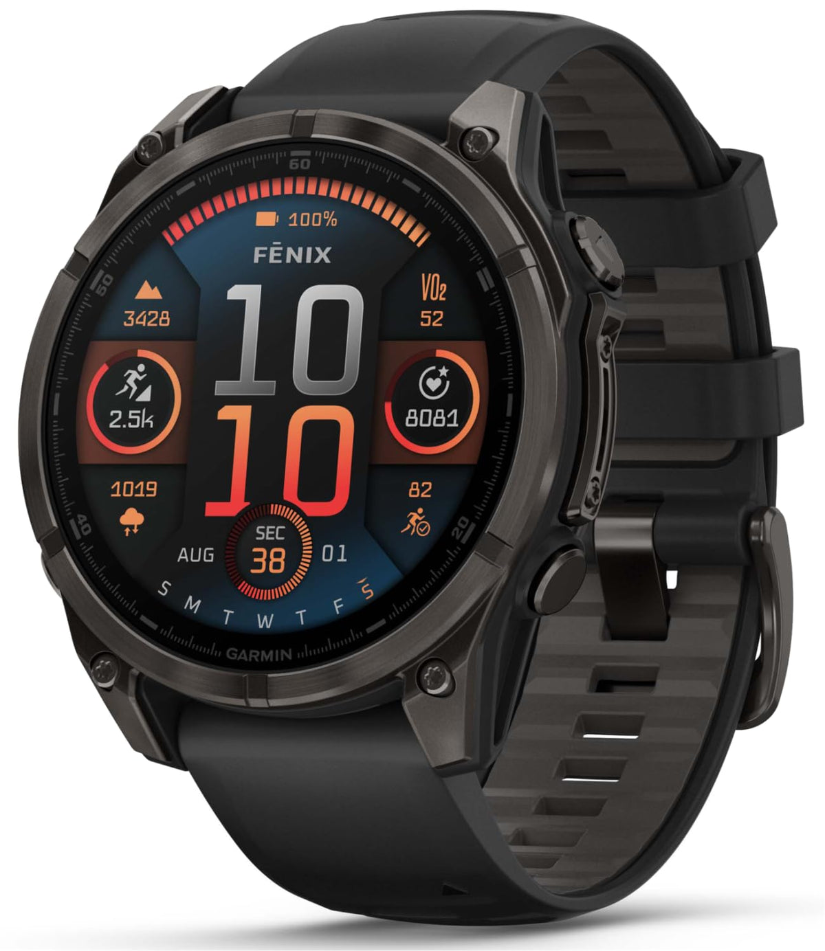 47 mm AMOLED Sapphire Multisport GPS Smartwatch X9302