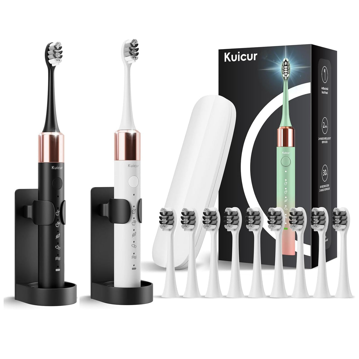 2 Pack Electric Toothbrush S689