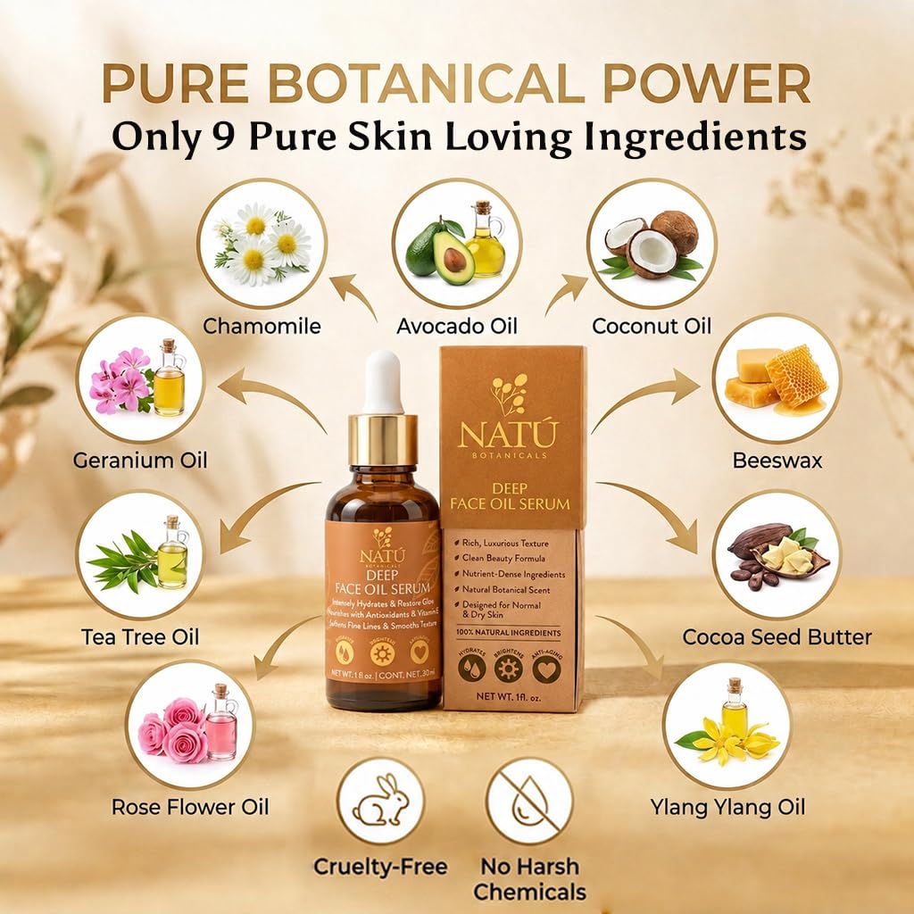 Hydrating Face Oil Serum 1 fl oz A5239