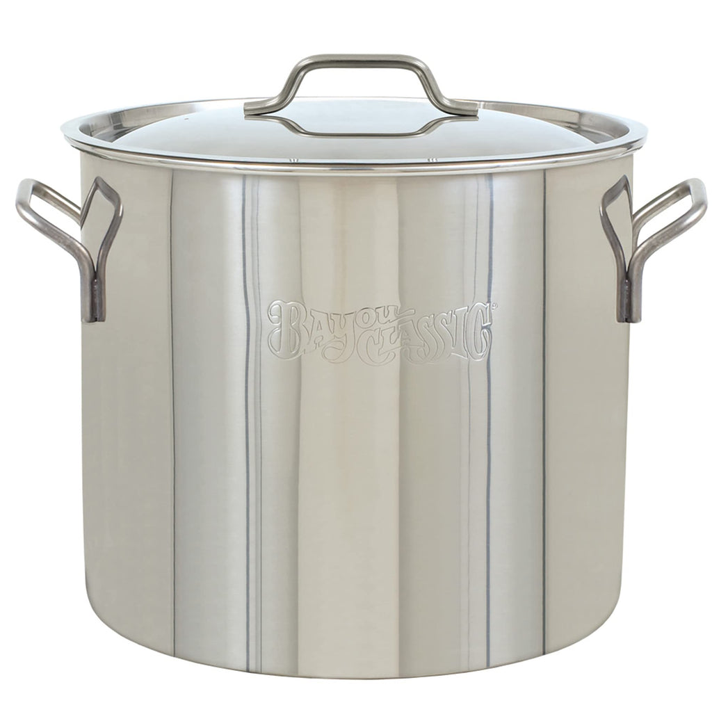 40-qt Stainless Stockpot with Domed Lid Q5816