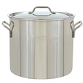40-qt Stainless Stockpot with Domed Lid Q5816