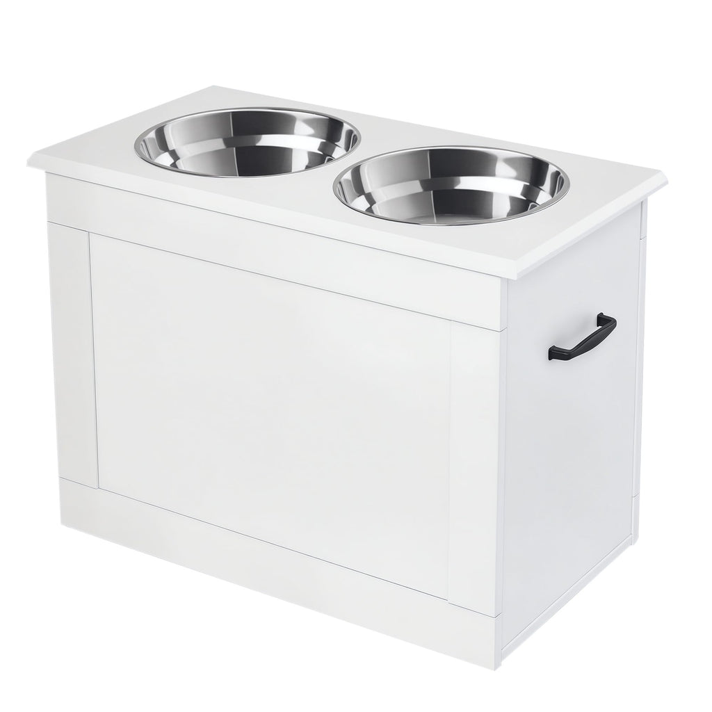 Raised Pet Feeding Storage Station D97236