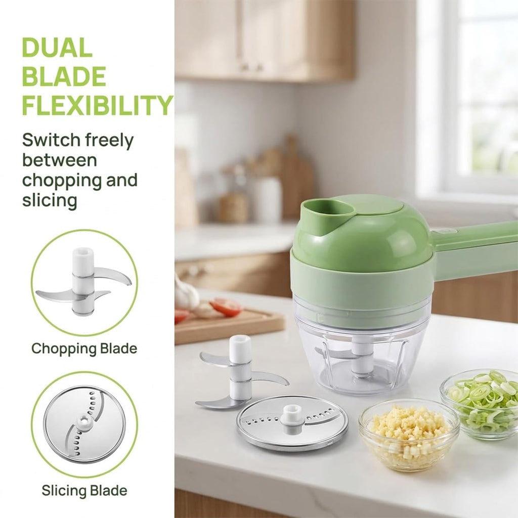 4 in 1 Handheld Electric Vegetable Cutter G860