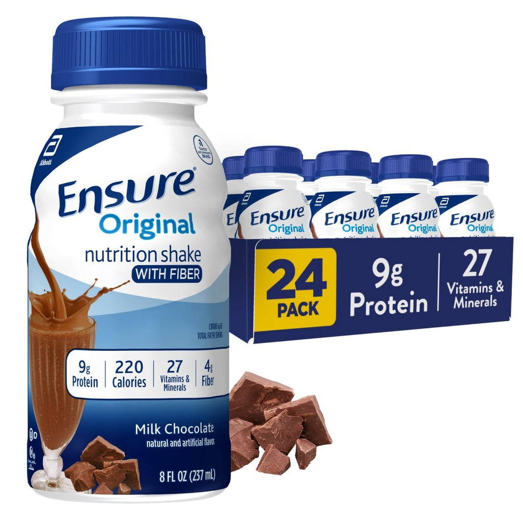 Milk Chocolate Nutrition Shake With Fiber, 24 Pack E802