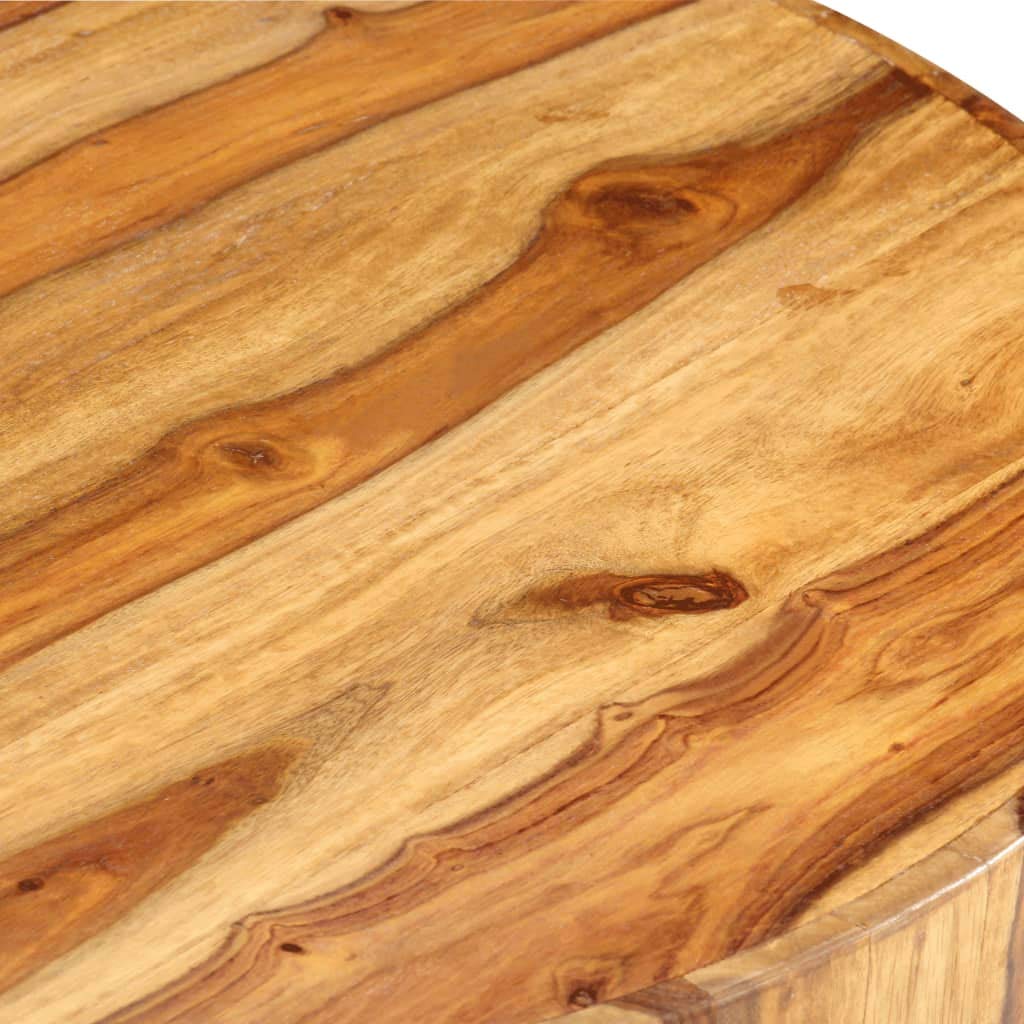 Round Wood Coffee Table with Storage W754259