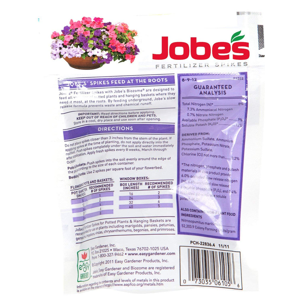 Fertilizer Spikes for Flowering Plants 54 Spikes Q601