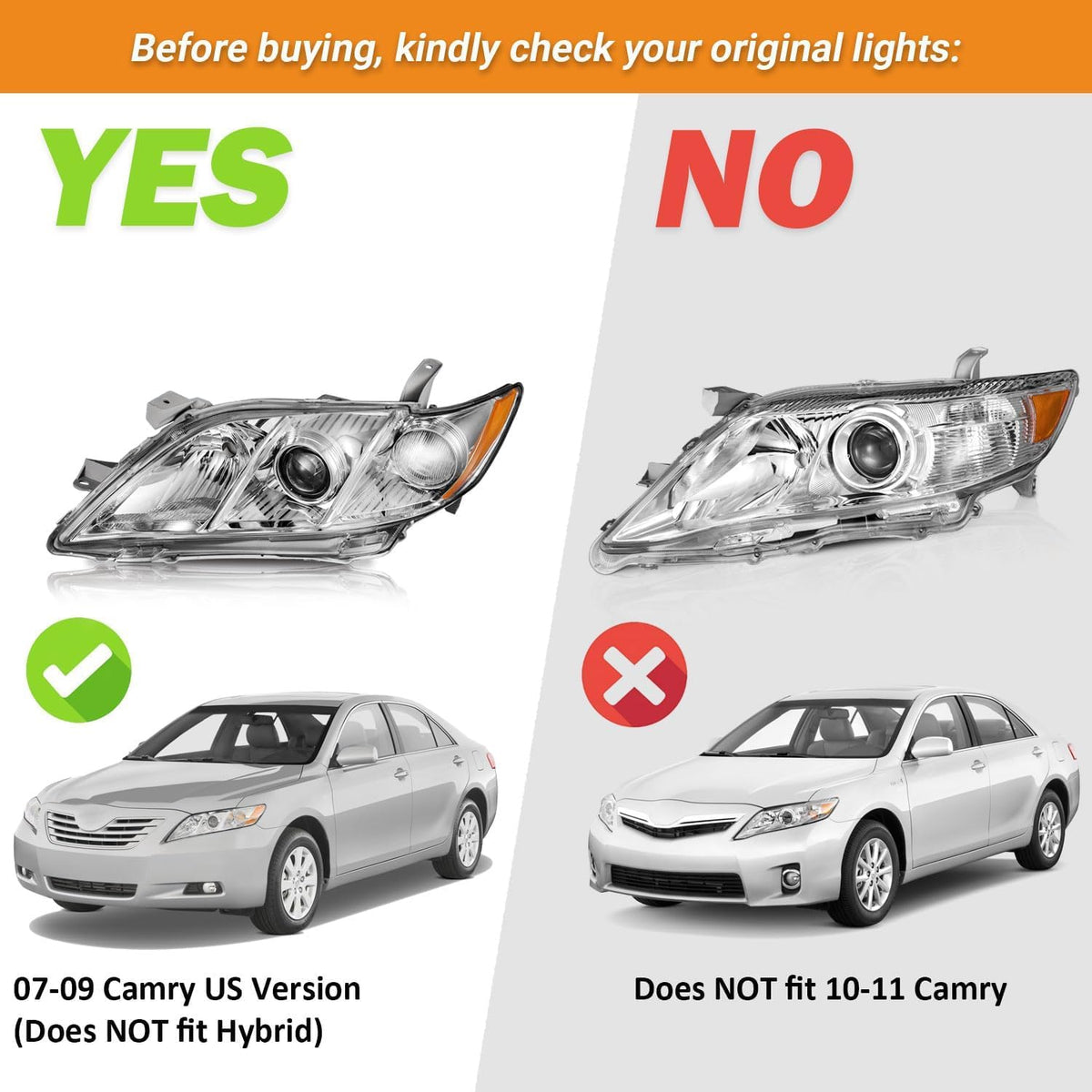 Headlights Assembly E4031