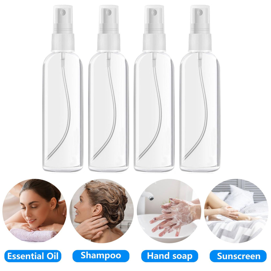 4 Pack 3.4 Oz Travel Bottles V68753