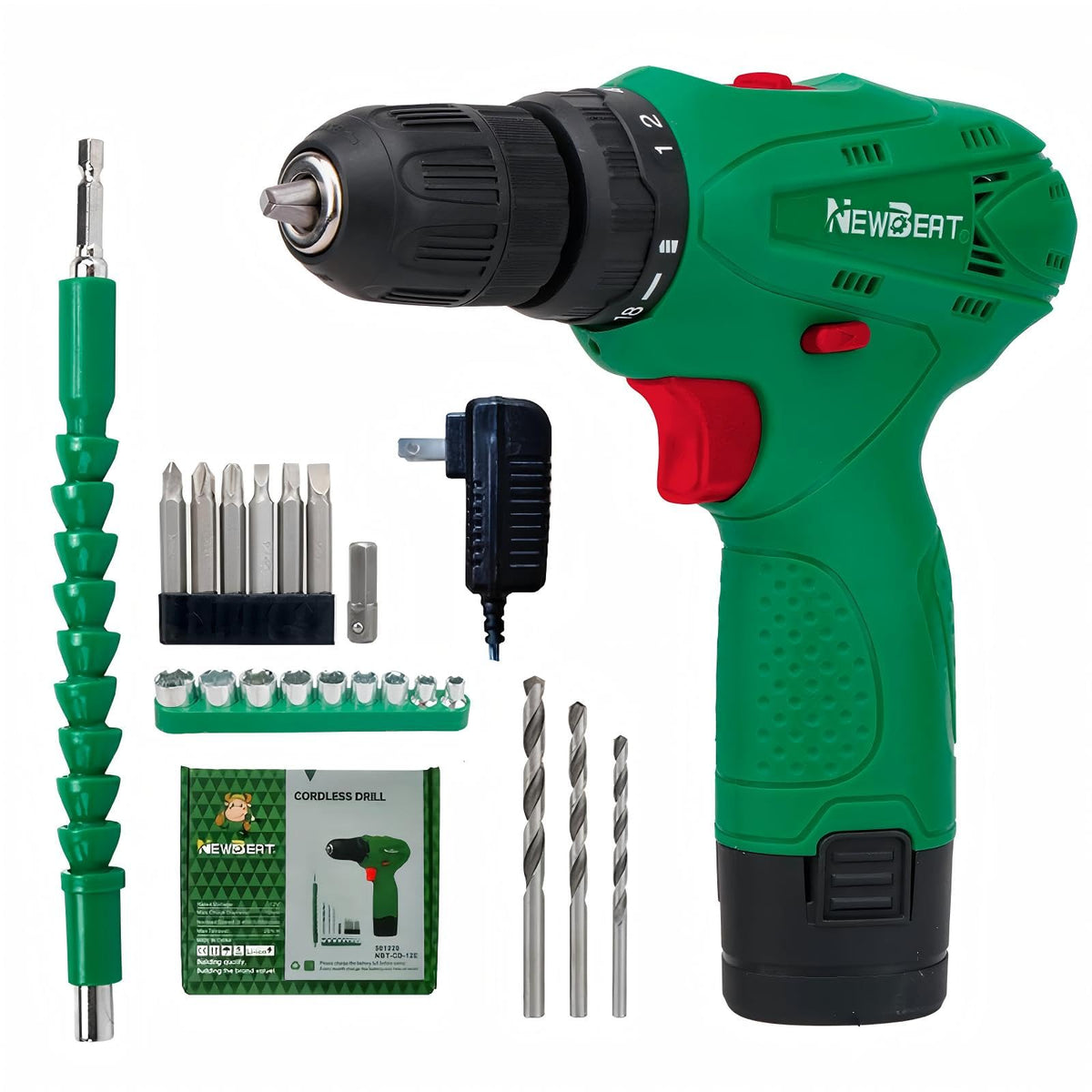 Cordless Drill Set 12V with Battery and Charger A279