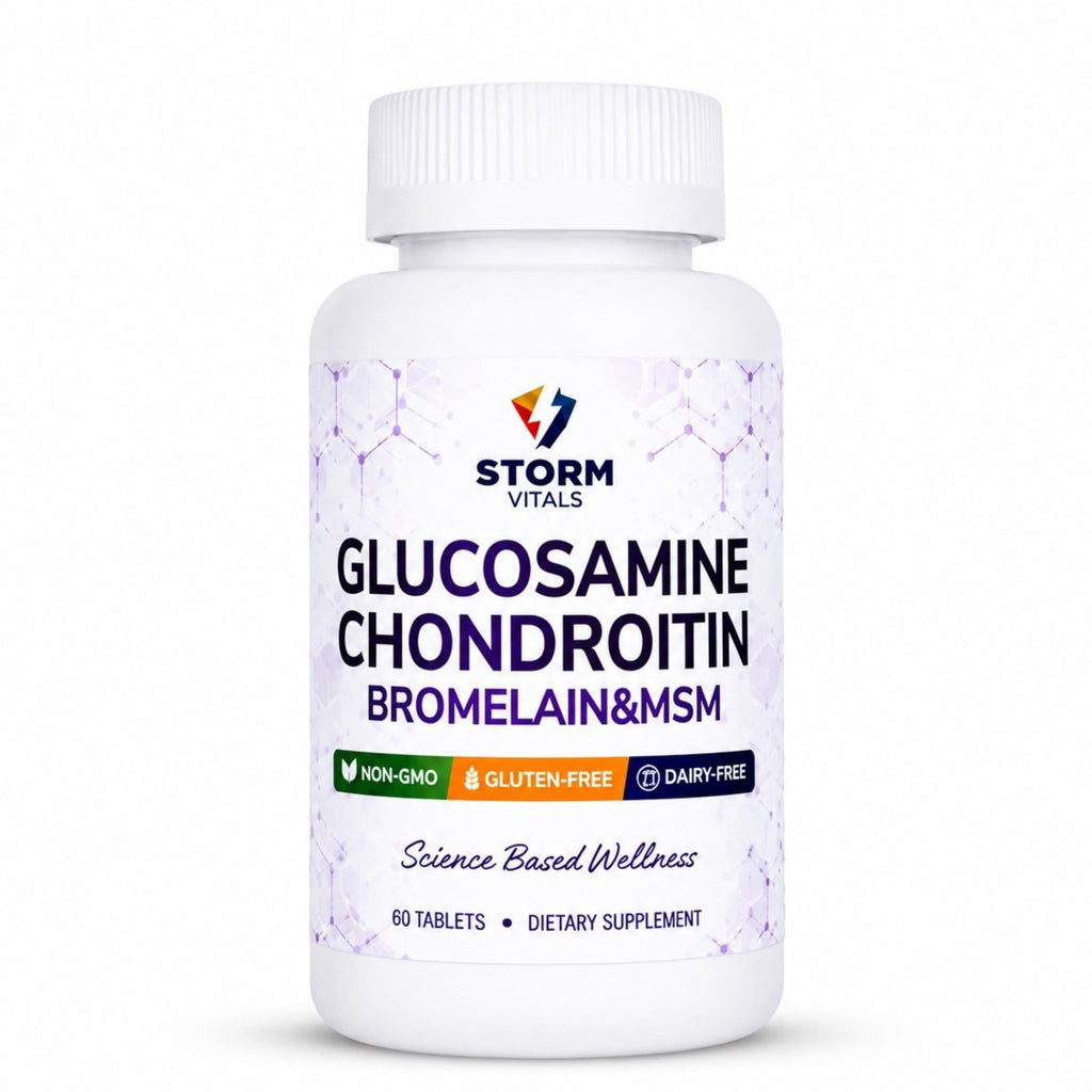 Glucosamine Chondroitin MSM Dietary Supplement 60 Tablets W89298