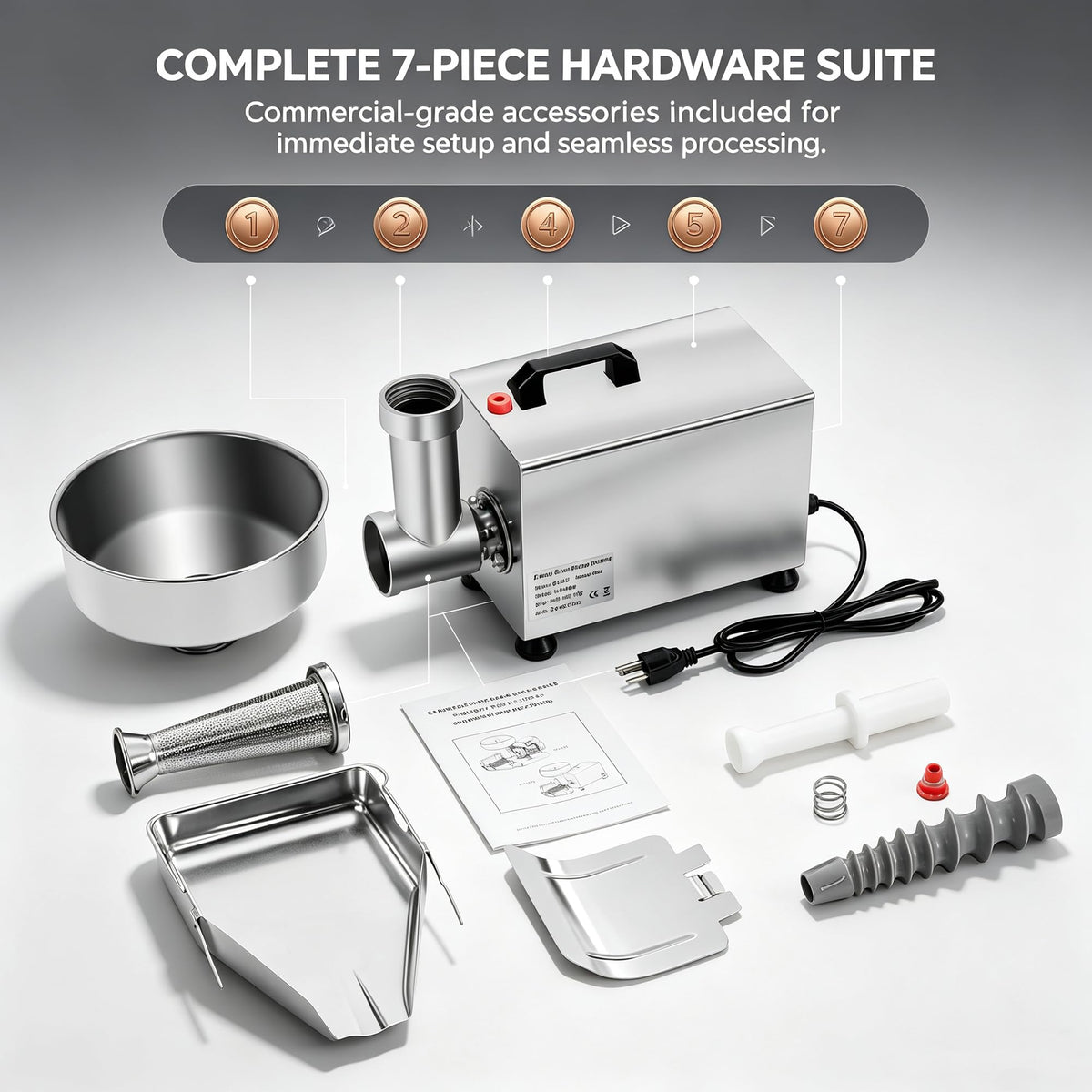450W Electric Tomato Strainer F86875