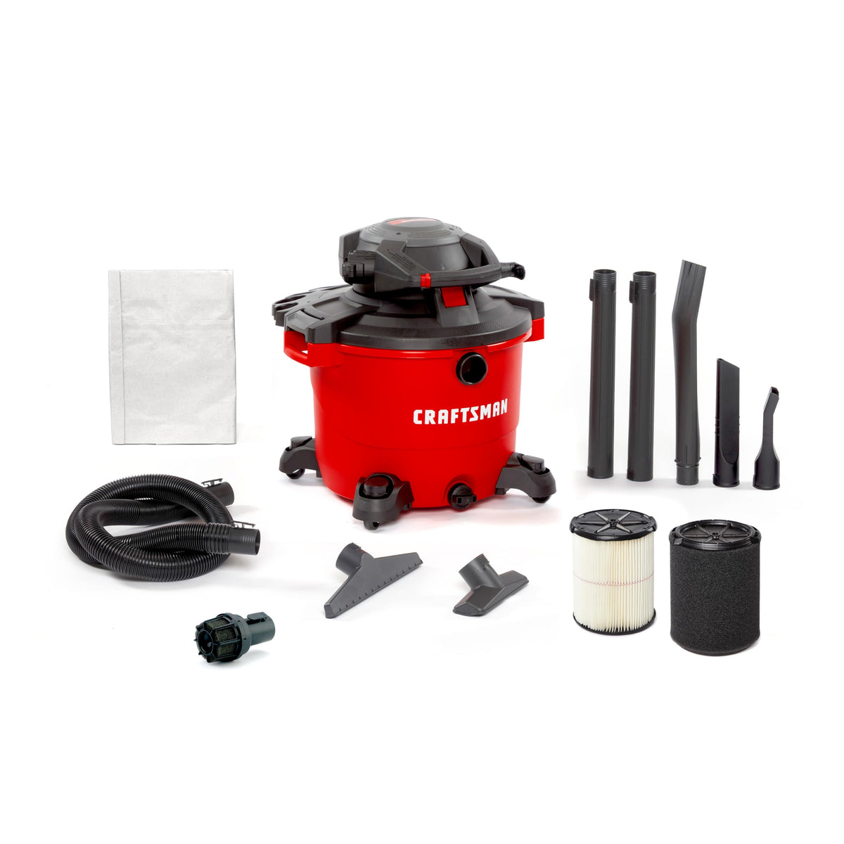 16 Gallon 6.5 Peak HP Wet Dry Vac with Detachable Blower L487