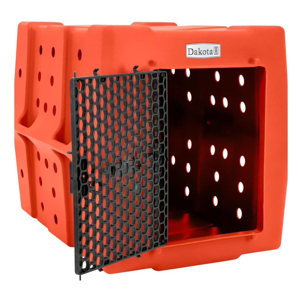 Orange Large Dog Crate D2215