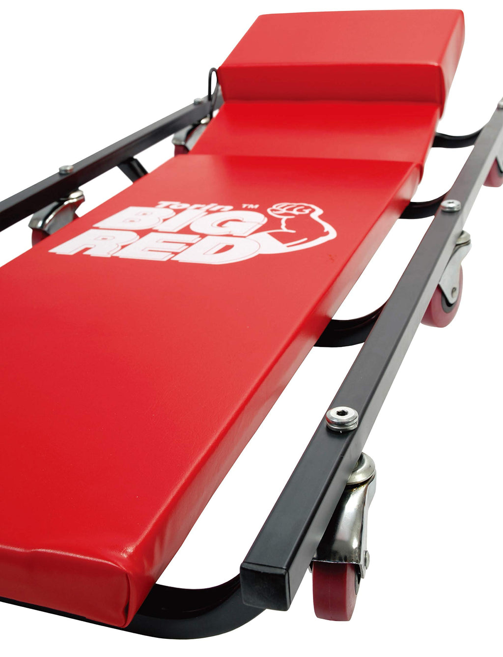 Rolling Garage Creeper with Adjustable Headrest and 6 Casters T5457