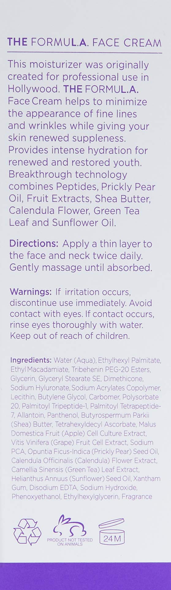 Anti-Aging Face Cream with Peptides J89663