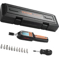 1/4" Drive Digital Torque Screwdriver with LCD, Bits & Case A790732