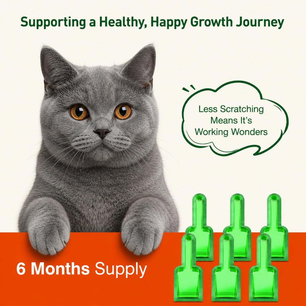 6 Pack Flea and Tick Prevention for Cats F33109