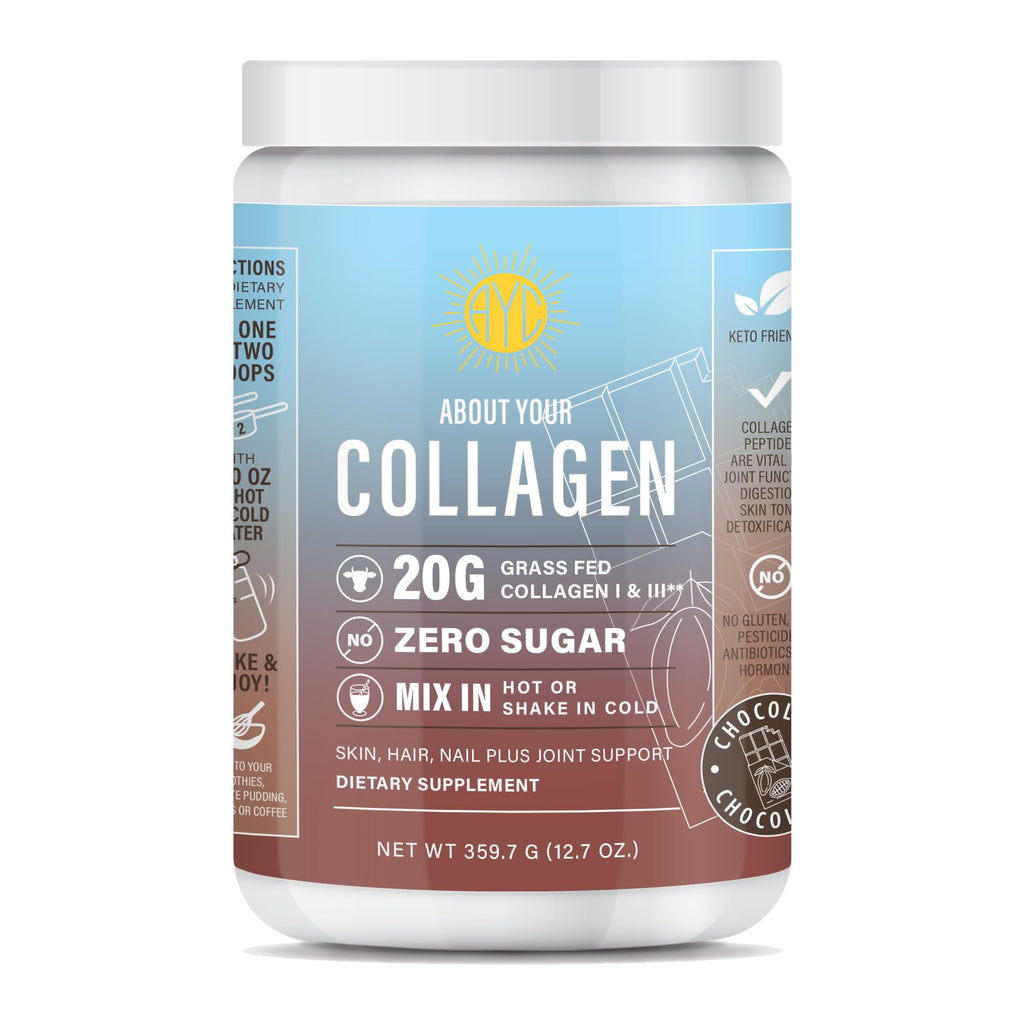Chocolate Hydrolyzed Type 1&3 Collagen Peptides Powder A945