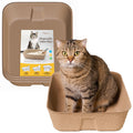 4 Pack Disposable Cardboard Cat Litter Boxes V79136