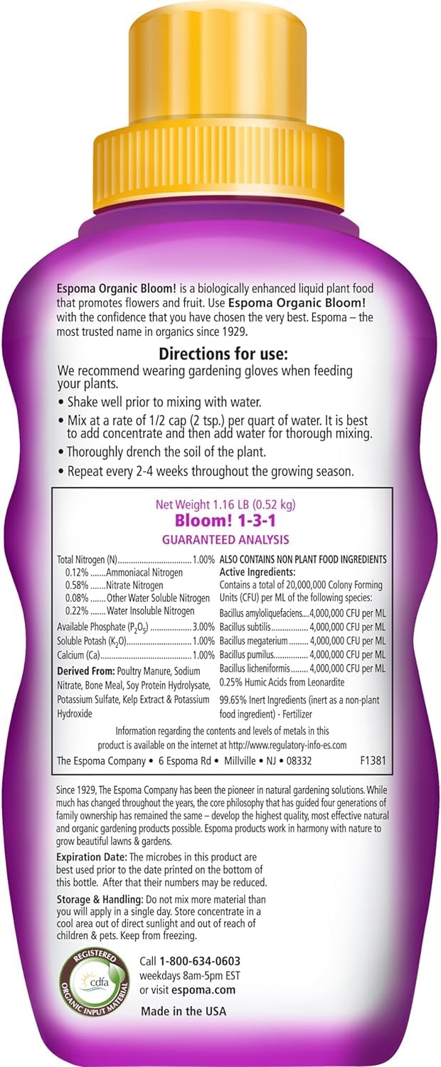 Organic Liquid Plant Food 16 Oz Z531511