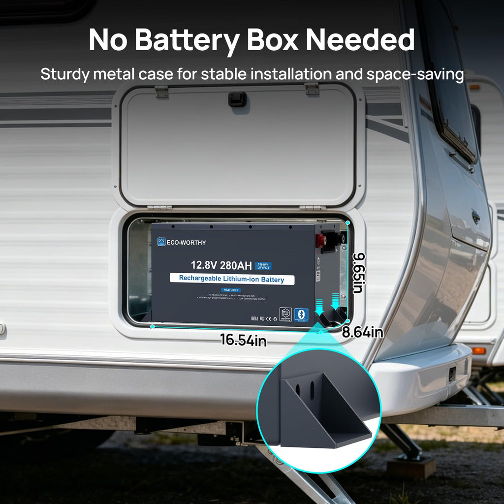 12V 280Ah LiFePO4 Lithium Battery O1305