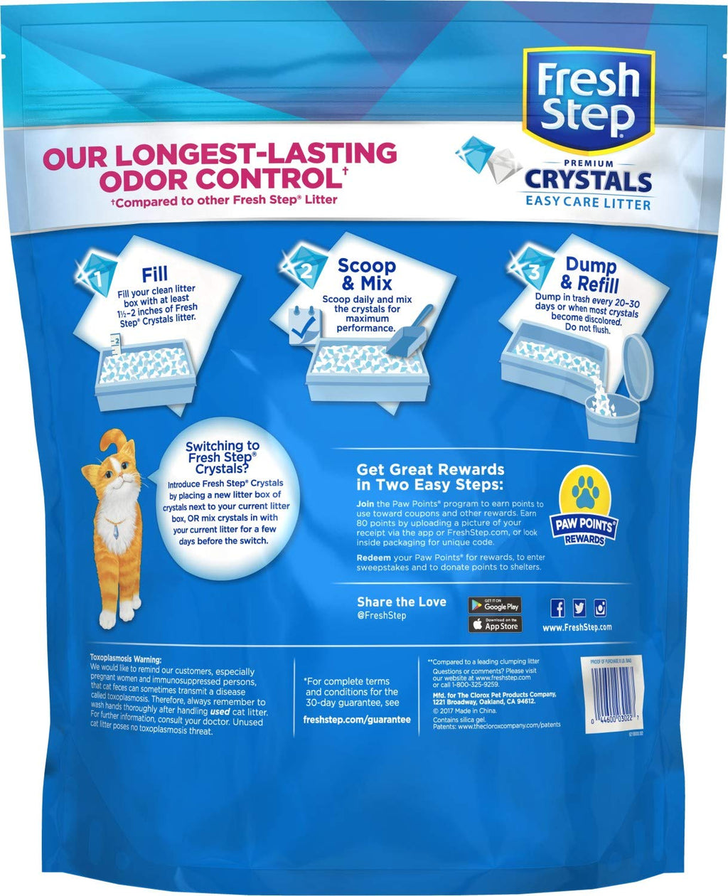 Cat Litter Crystals 128 OZ P996