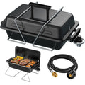Portable Propane Gas Grill with Foldable Legs Q5938