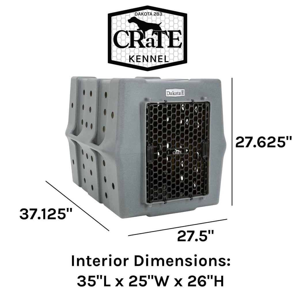 Orange Large Dog Crate D2215