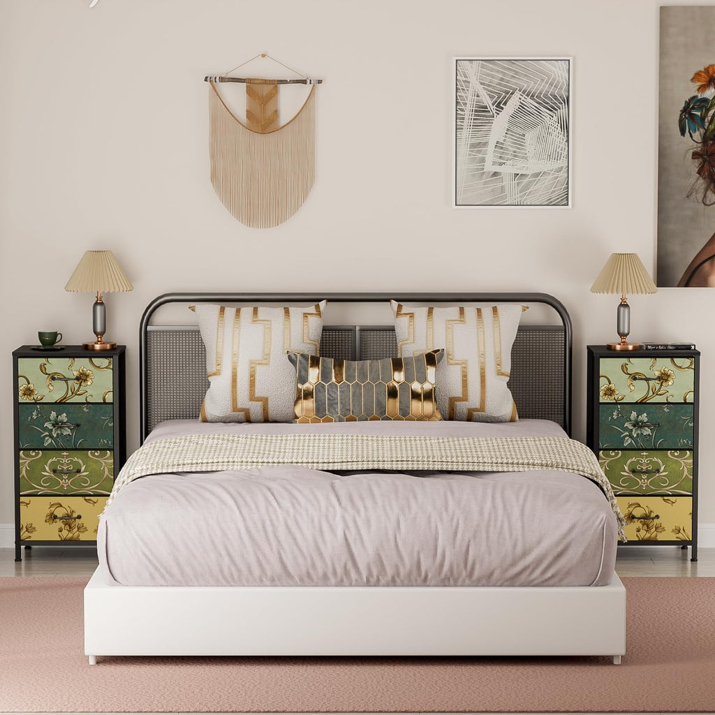 4 Drawer Fabric Dresser S415432