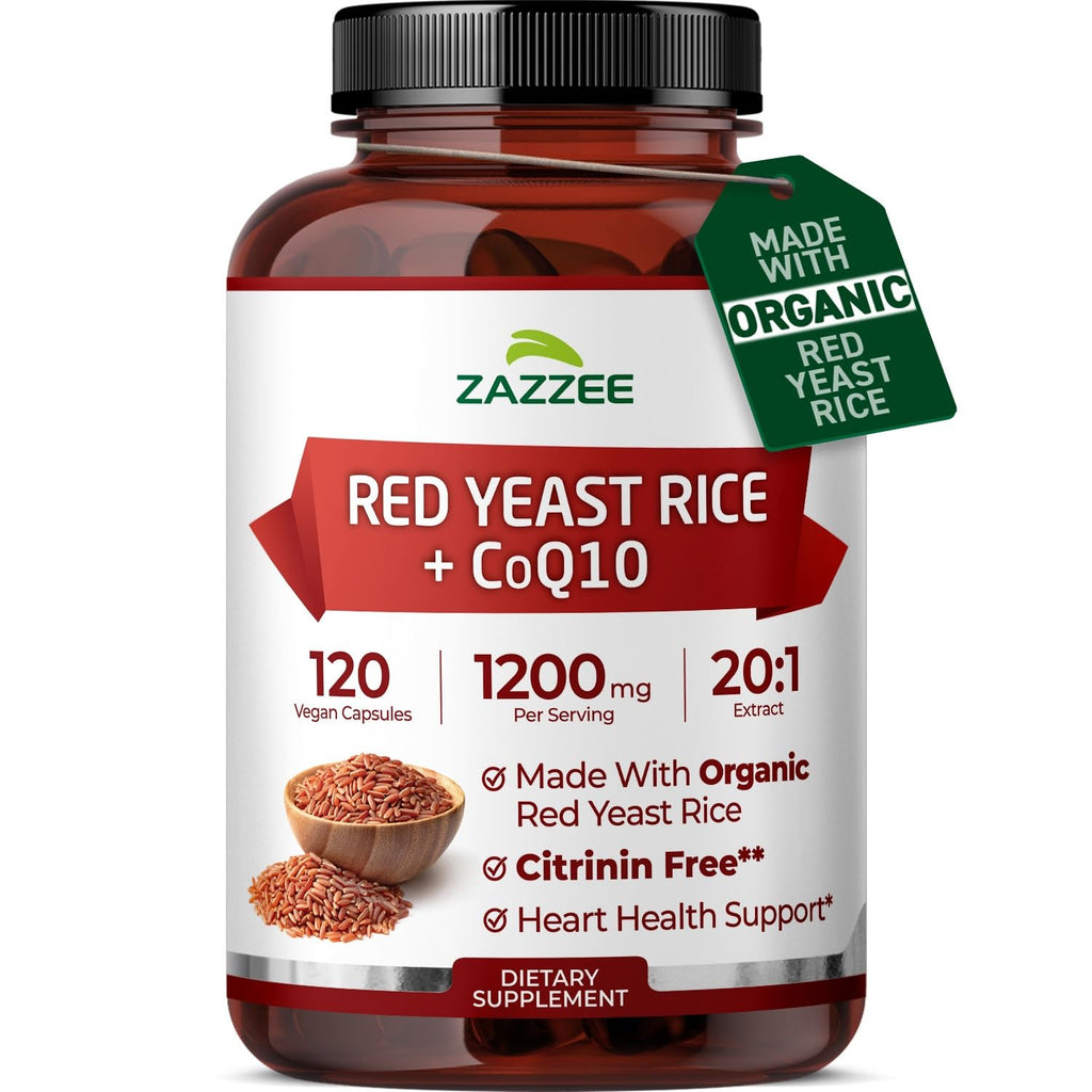 Organic Red Yeast Rice Extract with CoQ10 N338013