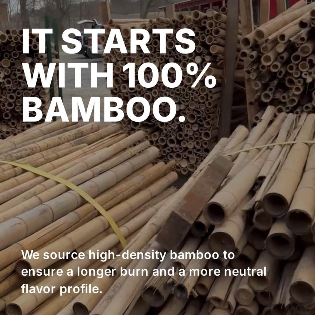 5 lb Natural Bamboo Lump Charcoal M489