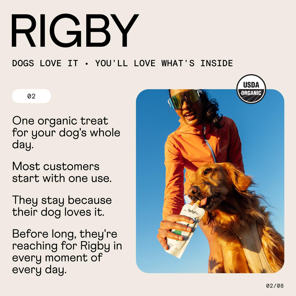Organic Grass-Fed Beef Dog Treats 6 Pack R28185