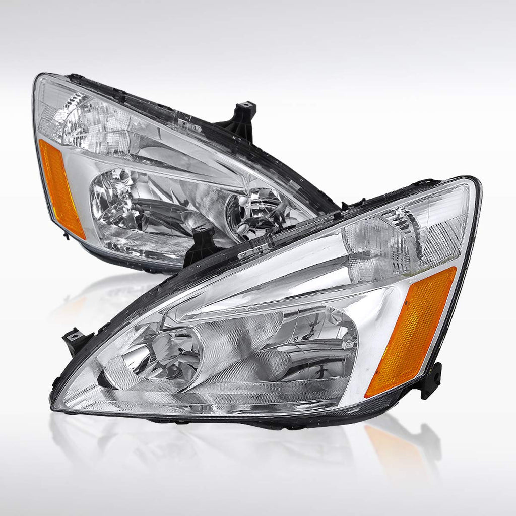 Chrome Left+Right Headlights I37225