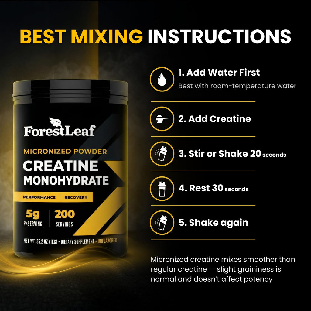 Micronized Creatine Monohydrate Powder 5G Per Serving 200 Servings W5915