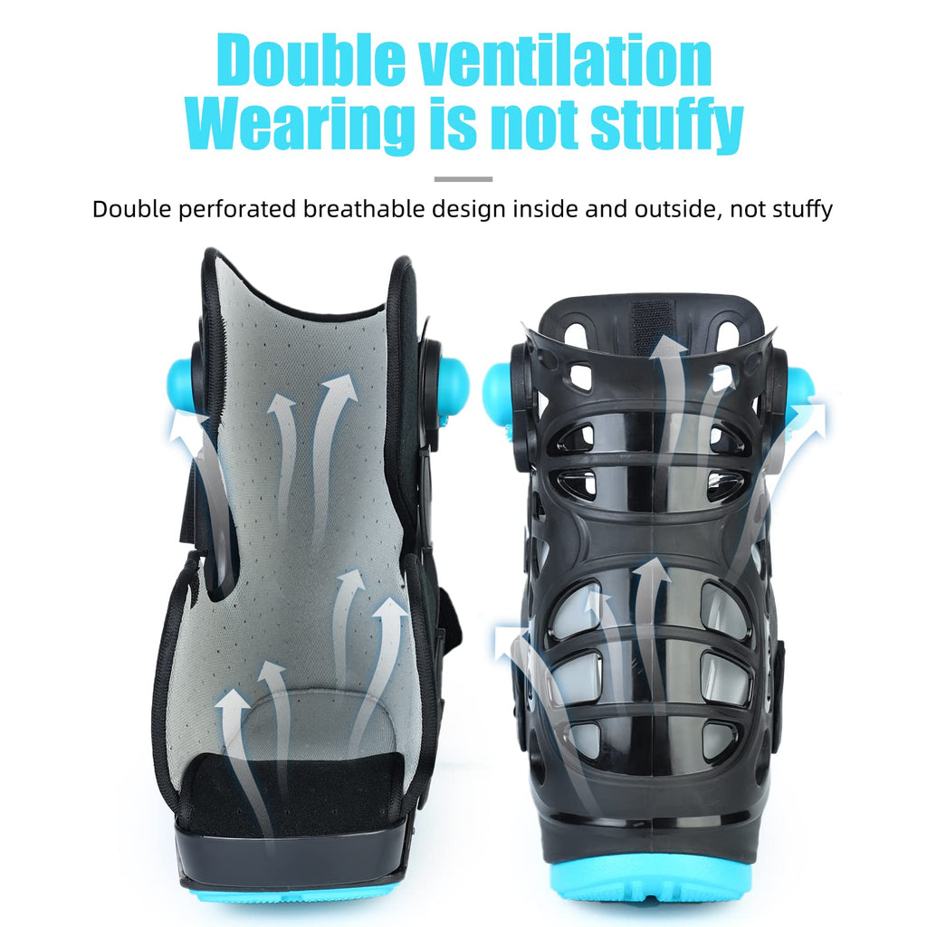 Black Medium Inflatable Walking Boot Q7874